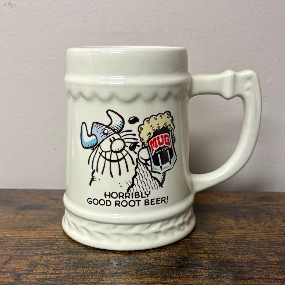 Hagar the Horrible Mug Root Beer Stein Style Mug USA Vintage Advertising